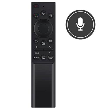 Imagem de Controle remoto de substituição de voz BN59-01357F adequado para Samsung QLED TV QN65QN900AFXZA QN98QN90AAFXZA QN55QN85AAFXZA QN65QN85AAFXZA QN75QN85AAFXZA QN85QN85AAFXZA N50Q8 0AAFXZA QN55Q80AAFXZA