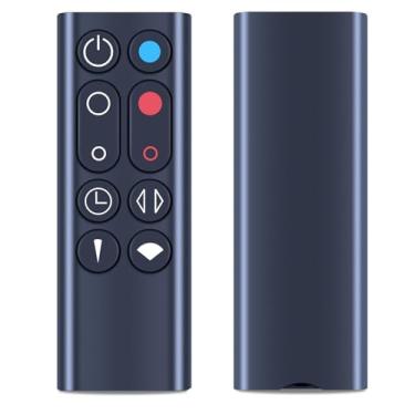 Imagem de Novo controle remoto de substituição compatível com Dyson Hot + Cool Tower Ventilador Aquecedor Cooler AM09 (preto, número da peça: 966538-04)