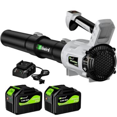 Imagem de Bateria sem fio Leaf Blower Sihuird 2x21V 6.0Ah 680CFM 190 MPH