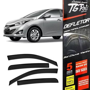 Imagem de Calha De Chuva Hyiundai Hb20 Sedan 4 Portas