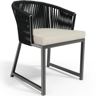 Imagem de Cadeira Para Área Gourmet Cozinha Varanda Bethari D04 Preto