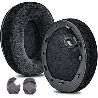 Imagem de JESSVIT Almofadas De Veludo Wh-1000Xm4 Para Fones Ouvido Wh1000Xm4 - Macio/Almofadas Auriculares/Protetores Auriculares Atualizados Por