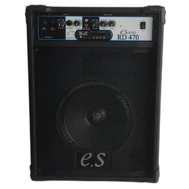 Imagem de Caixa De Som Amplificada Teclado Violão Guitar 10 Pol. 60W - E. Sound