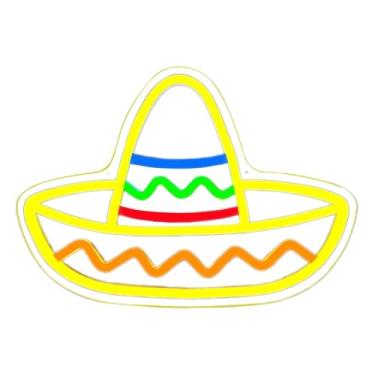 Imagem de Fenteer Placa de USB com desenho animado, placa de para festa de aniversário, cafeteria, bar, loja, restaurante, mesa