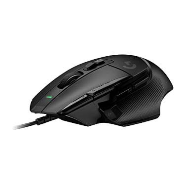 Imagem de Logitech G Mouse para jogos com fio 502 x - interruptores primários híbridos óptico-mecânicos LIGHTFORCE, sensor de jogos HERO 25K, compatível com PC - macOS/Windows - Preto
