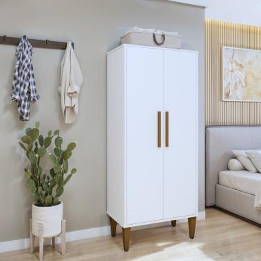 Imagem de Multiuso 2 Portas 3 Prateleiras Araucaria Branco