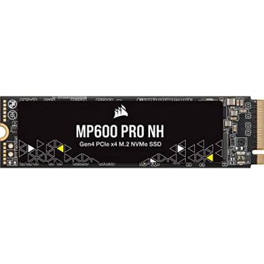 Imagem de Corsair SSD MP600 PRO NH 1TB PCIe Gen4 x4 NVMe M.2 – NAND TLC de alta densidade – M.2 2280 – Compatível com armazenamento direto – até 7.000 MB/seg – Sem dissipador de calor – Preto