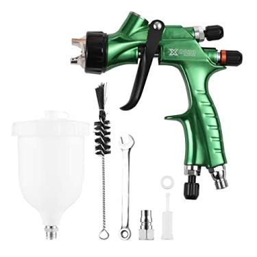 Imagem de Qudai Pistola de pulverização de ar de alimentação por gravidade LVMP Pistola de pintura a ar de carro Ferramentas automotivas profissionais X2020 Tamanho do bico 1,3 mm