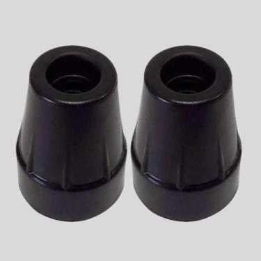 Imagem de Ponteira Refil Para Muleta Bengala Furo 3/4 - 19mm Borracha (par) - An