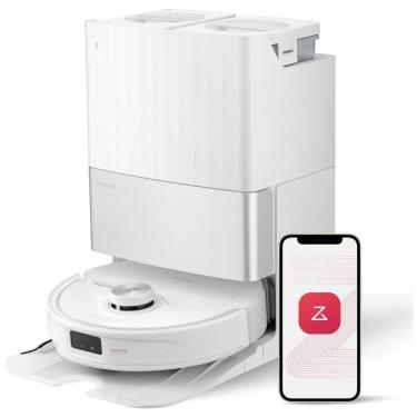 Imagem de Robô Aspirador e Esfregão Roborock Qrevo Master, 10.000Pa, Braço Flexível, Lavagem e Secagem Automáticas, Reconhecimento de Obstáculos,