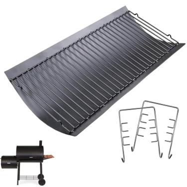 Imagem de Acessório para grelha DcYourHome para Chargriller 1224, 1324, 2121, 2222, 2727, 2828, 2929, Charbroil 17302056, grades para grelhas de reposição para grelhas de panelas de reposição 27 x 13 1/4"