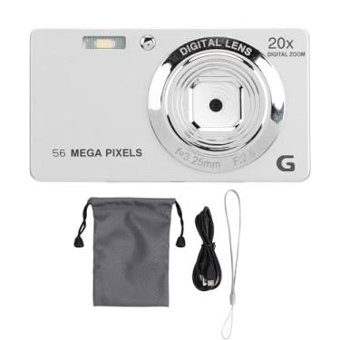 Imagem de Câmera digital 4K para fotografia Câmera de Vlogging AutoFocus de 56MP 20x Câmera de vídeo Anti Shake de Zoom Shake com tela LCD de 2,7 polegadas