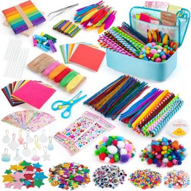 Imagem de Suprimentos de arte e artesanato Sundaymot 2000+unidades de kits de ar