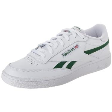 Imagem de Reebok Tênis unissex adulto Club C Revenge, Calçado Branco/Verde Glen/Calçado Branco, 42 BR
