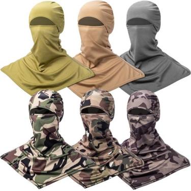 Imagem de Capa facial Balaclava Syhood, protetor de pescoço de verão para homens