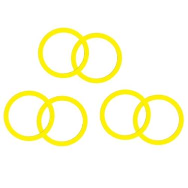 Imagem de Kit de vedação de válvula de descarga de reparo de tanque de vaso sanitário 6 peças para vedação de válvula de descarga de vaso sanitário Kohler 2475620, 1049291 banheiros