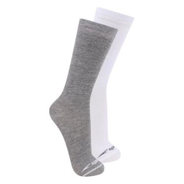 Imagem de Kit com 2 Pares de Meias Esportiva Cano Longo Speedo 8026 Colorido, Ci