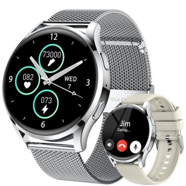 Imagem de Smartwatch Drwvgjk Fitness à prova d`água com monitor de frequência cardíaca