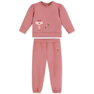 Imagem de Conjunto Manga Longa Lilica Ripilica Flowers Rosa-Feminino