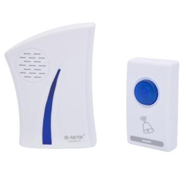 Imagem de Campainha S/Fio C/Diversas Melodias, Alcance Longo, Volume Ajustável, P/Casa Residência Portão Escritório, Fácil Instalação (Campainha S/Fio BM-604)