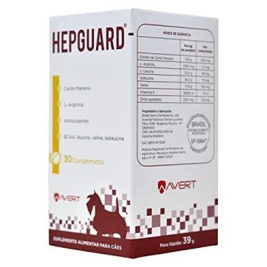 Imagem de Suplemento Alimentar Cães Hepguard 30 Compr Avert Válido
