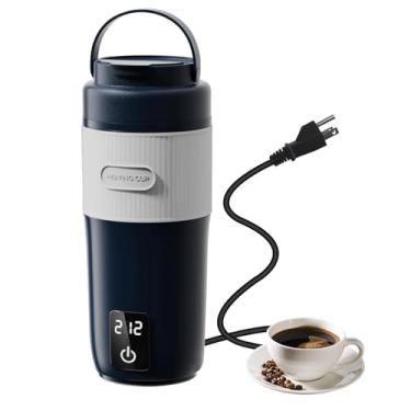 Imagem de Traenvir Aquecedor de mamadeira portátil para viagens, aquecedor de mamadeira removível de grande capacidade de 500 ml, aquecedor de leite de bebê de carregamento rápido para leite materno e água