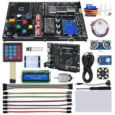 Imagem de Kit de projetos: placa de controle Freenove V4 compatível com Arduino 