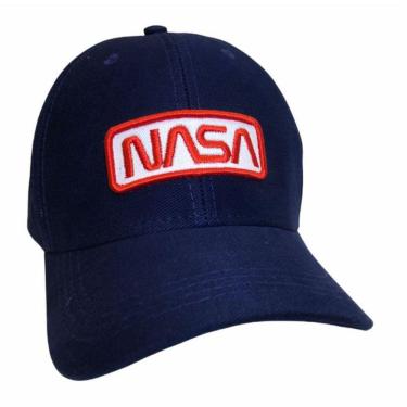 Imagem de Boné Nasa Worm, Aba Curva, Azul Marinho, Jet Space Store