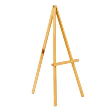 Imagem de Cavalete De Pintura Tela Quadro Madeira Pinus 100cm