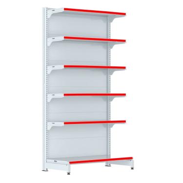 Imagem de Gondola Parede 202 FIT Farmacia Inicial 6 Bd Branco Pe Verme