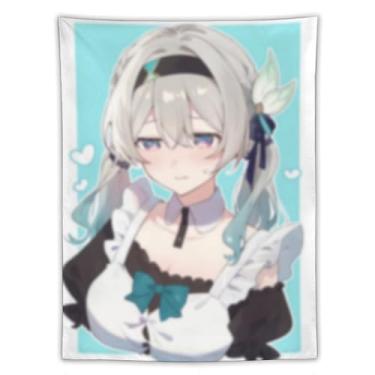 Imagem de LIEGBMEU Tapeçaria Sexy Hot Anime Girl 152.4 cmx203.2 cm Wall Quilt Art Whimsical Tapestry DecorationAF169