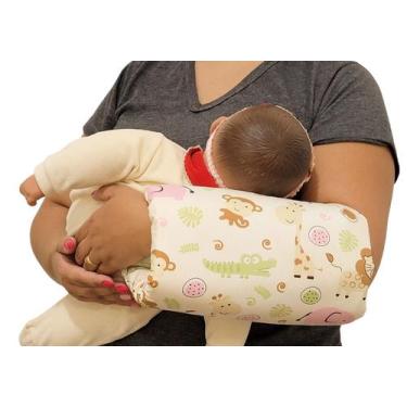 Imagem de Almofada De Braço Para Amamentação Colo Multiuso Para Bebê Apoio De Am