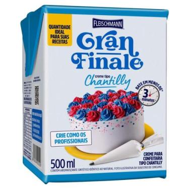 Imagem de Creme Chantilly Fleischmann Gran Finale Caixa 500ml