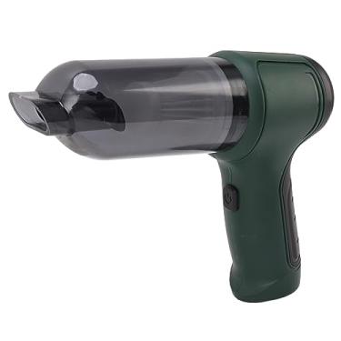 Imagem de Depisuta Vácuo Portátil, Poderoso Aspirador Sem Fio Com Sucção Com Sucção Poderosa e Bocais Multi -Bocais, Carro Leve a Vácuo de pó de Vácuo Bomba de Ventilador de Espanador para Carro (Verde)