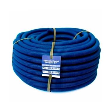 Imagem de Eletroduto Corrugado Conduite Azul 3/4" x 50m Extra Forte - VOLPATO