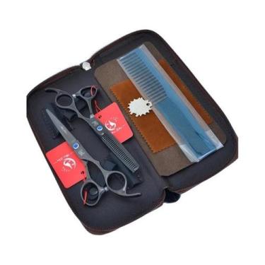 Imagem de Tesoura de Corte de Cabelo Profissional Meisha 6 Polegadas - Para Desb