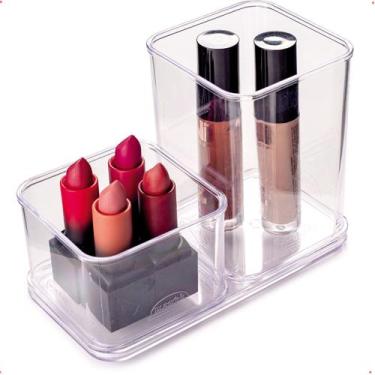 Imagem de Kit 3 Pçs Organizador Multiuso Transparente Encaixe BPA free - Plasúti
