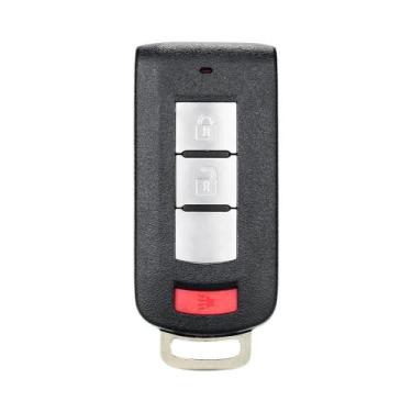 Imagem de Capa De Chave Remota Para Carro MITSUBISHI KEYYOU 2/3/4 Botões Compatí