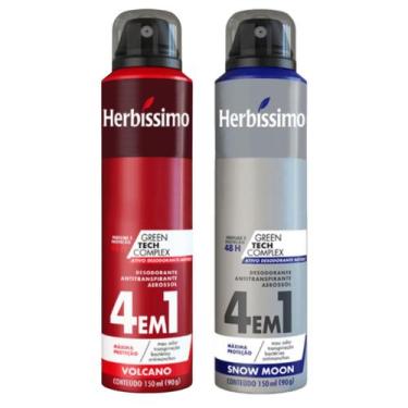 Imagem de Kit Desodorante Herbíssimo Volcano E Snow Moon 150 Ml - Dana