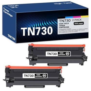 Imagem de INKSHOP Substituição de Cartucho de Toner Preto Compatível com Tn730 Tn730 Tn-730 para Brother Tn-730 Dcp-L2550Dw Mfc-L2710Dw Hl-L2350Dw Hl-L2370Dw Hl-L2390Dw Toner.
