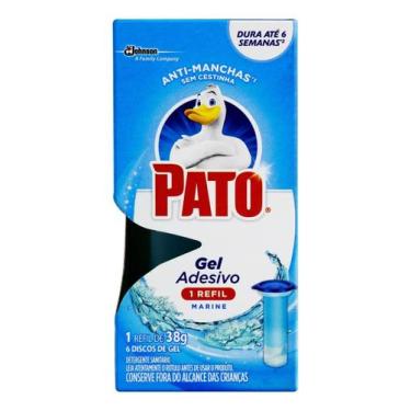 Imagem de Detergente sanitario Gel Adesivo Marine Pato 38g refil