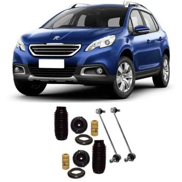 Imagem de Kit Batente + Bieleta Peugeot 3008 Dianteira 2008 Até 2016 O Par