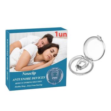 Imagem de 1x dilatador nasal anti ronco apneia do sono clip magnético