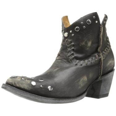 Imagem de OG by Old Gringo Bota feminina Samantha Western, Preto/bege, 6