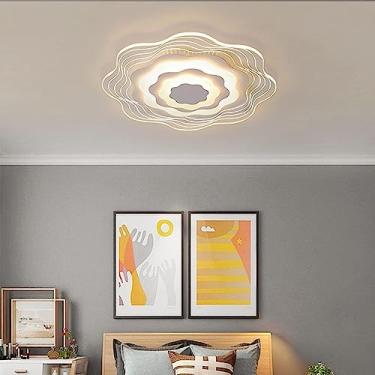 Imagem de Luminária de teto Luminária de teto Moderna Lustre LED Iluminação para sala de estar Quarto Nova lâmpada Luminária interna de acrílico Lustres, Ventilador de teto Luzes para quarto infantil