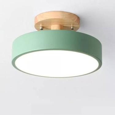 Imagem de Lâmpadas de parede modernas com base de madeira - Lightbek Official St