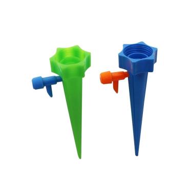 Imagem de XMGKMN Dispositivo de irrigação automática durável de 150 peças com válvula ajustável gotejador de irrigação de plantas domésticas para jardim doméstico (cor: verde claro)