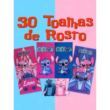 Imagem de Toalhas de Rosto e Mão Stitch 30 Unidades Surtidas Infantil Menino Men