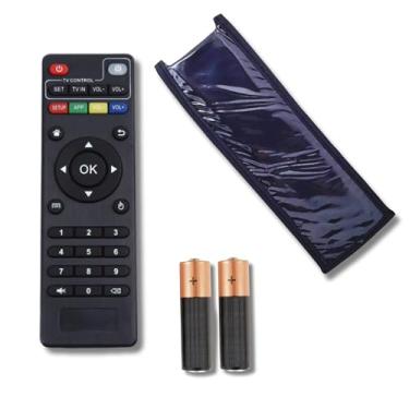 Imagem de Controle Remoto Universal Para Smart Tv 4K Pro E Similares Com Pilhas E Capa