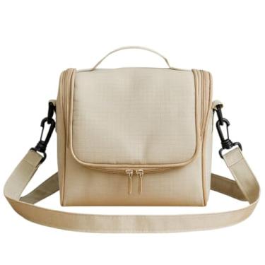 Imagem de Bolsa Térmica Lancheira Com Alça Transversal Para Marmitas e Lanches - Porta Refeições Moderno e Compacto de Trabalho Passeios e Academia Fitness